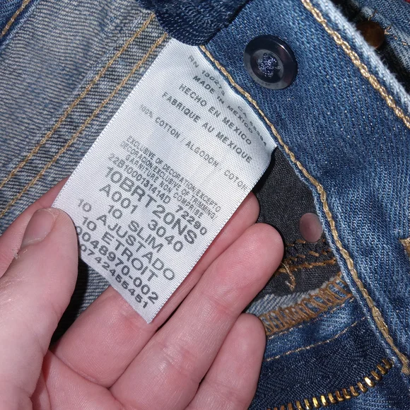 Wrangler Retro Relaxed Bootcut Jeans Boys Size 10 Slim Fit Distressed - Picture 8 of 10